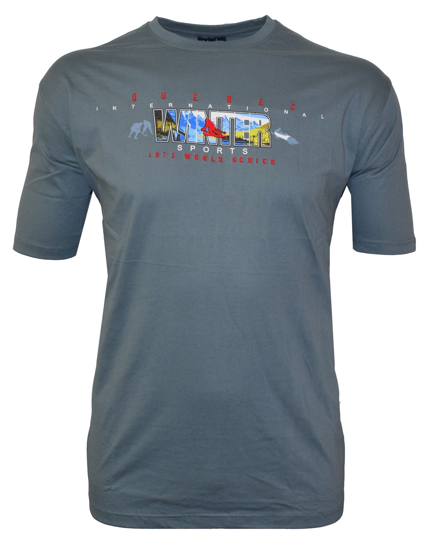 Metaphor Pure Cotton Printed T Shirt (AW18) in Size 2XL to 6XL, Multiple Options