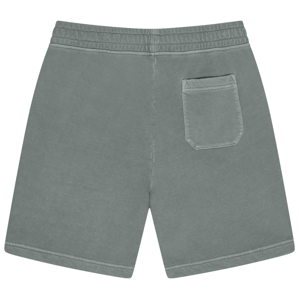 M&S Men's Relaxed Fit Pure Cotton Garment Dye Shorts Blue Green S–3XL 2 Pack