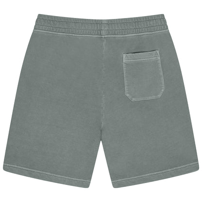 Ex-M&S Men's Relaxed Fit Pure Cotton Garment Dye Shorts Blue Green S–3XL - additional view 7