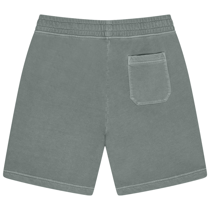 Ex-M&S Men's Relaxed Fit Pure Cotton Garment Dye Shorts Blue Green S–3XL - additional view 7