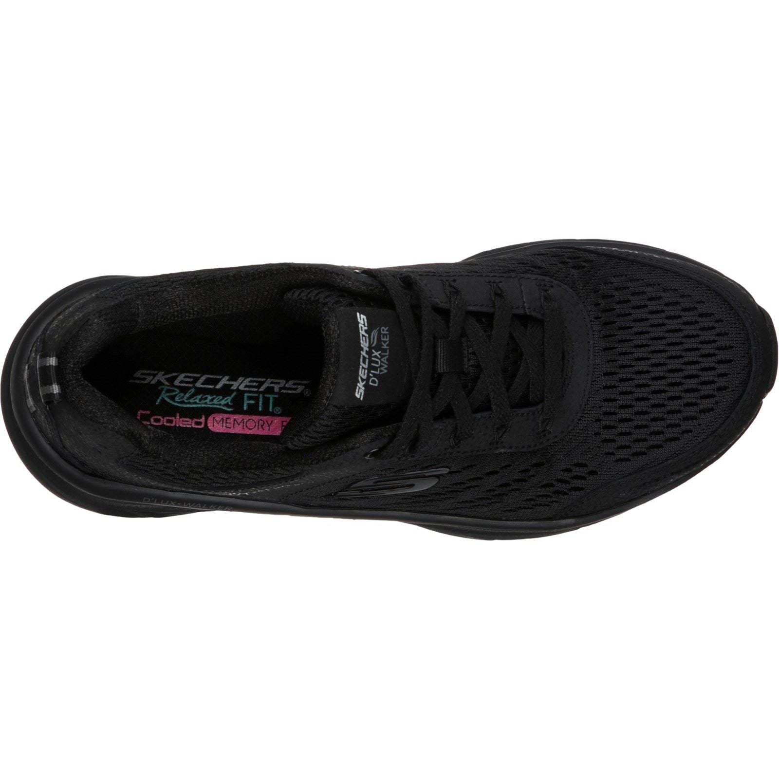 Skechers (GAR149023) Ladies Sports Relaxed Fit D'Lux Walker Infinite Motion in UK 3 to 8
