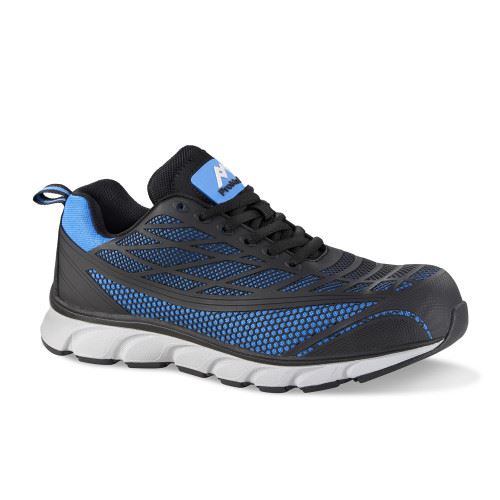 Rock Fall ProMan PM4010 Boston Lightweight Safety Trainer in 6 to 12, Blue
