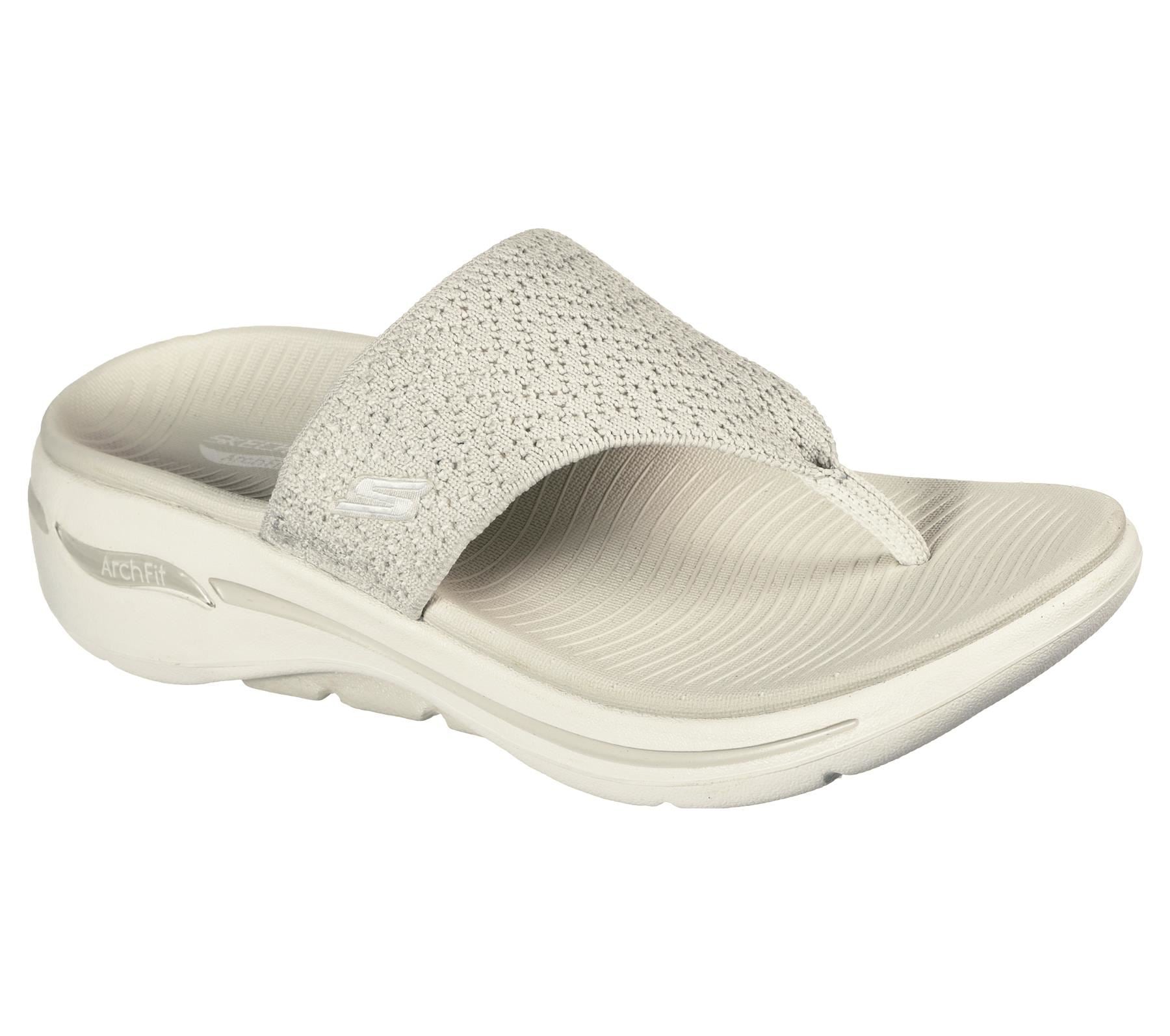 SKECHERS (140221) Womens GO WALK ARCH FIT-WEEKENDER Slippers in Sizes UK 4 to UK 8