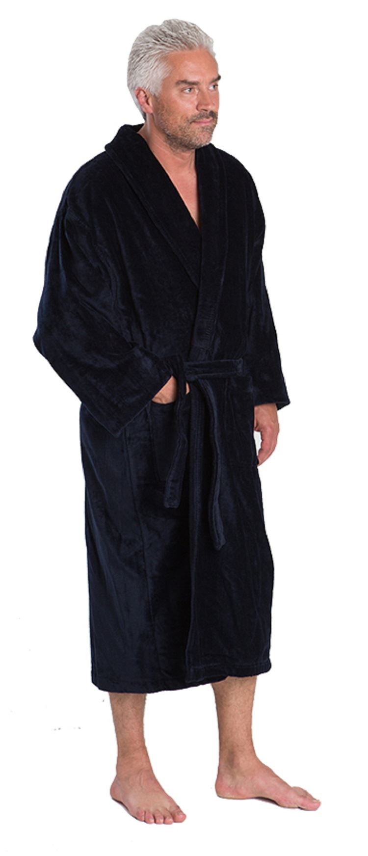 Bown Of London Premium Plain Navy Robe Gown