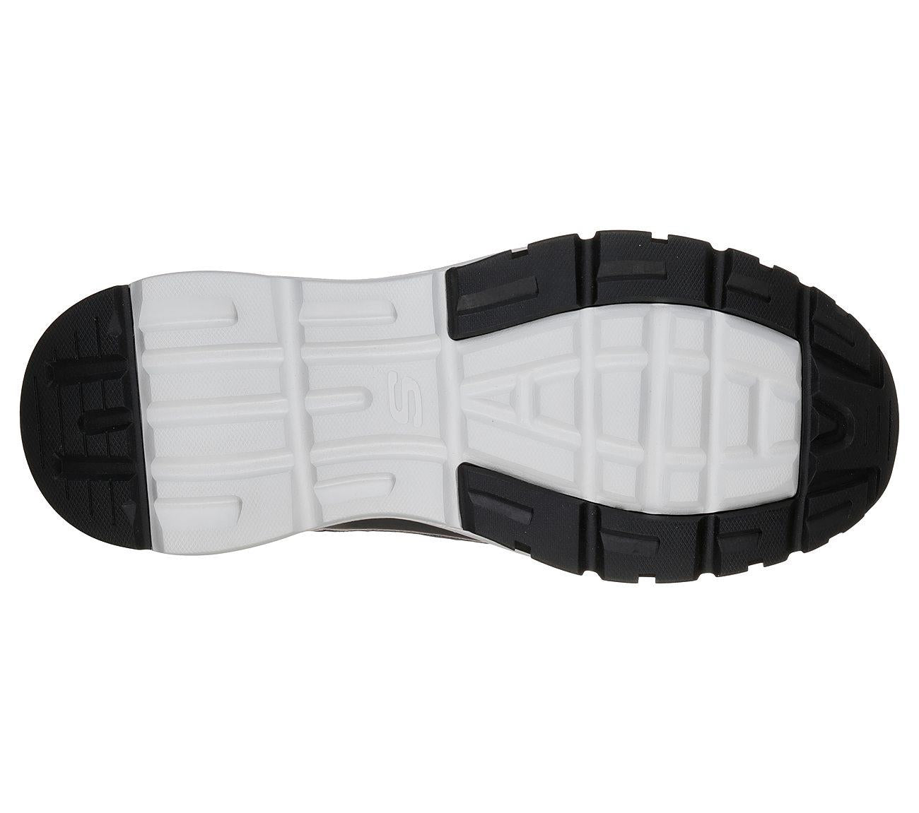 SKECHERS Men's Relven-Arkson Slip On Stretch Laced Sporty Casual Comfort Sneaker in Light Grey