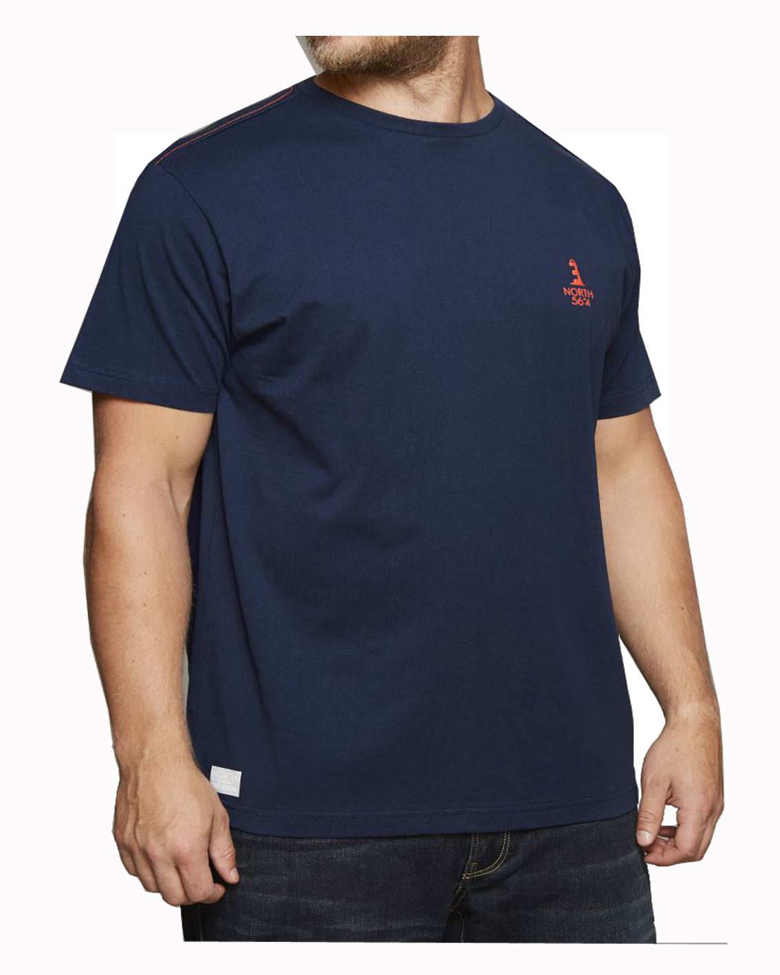 North 564 Pure Premium Cotton Printed Tee (71134) in Size XL to 8XL, 3 Options
