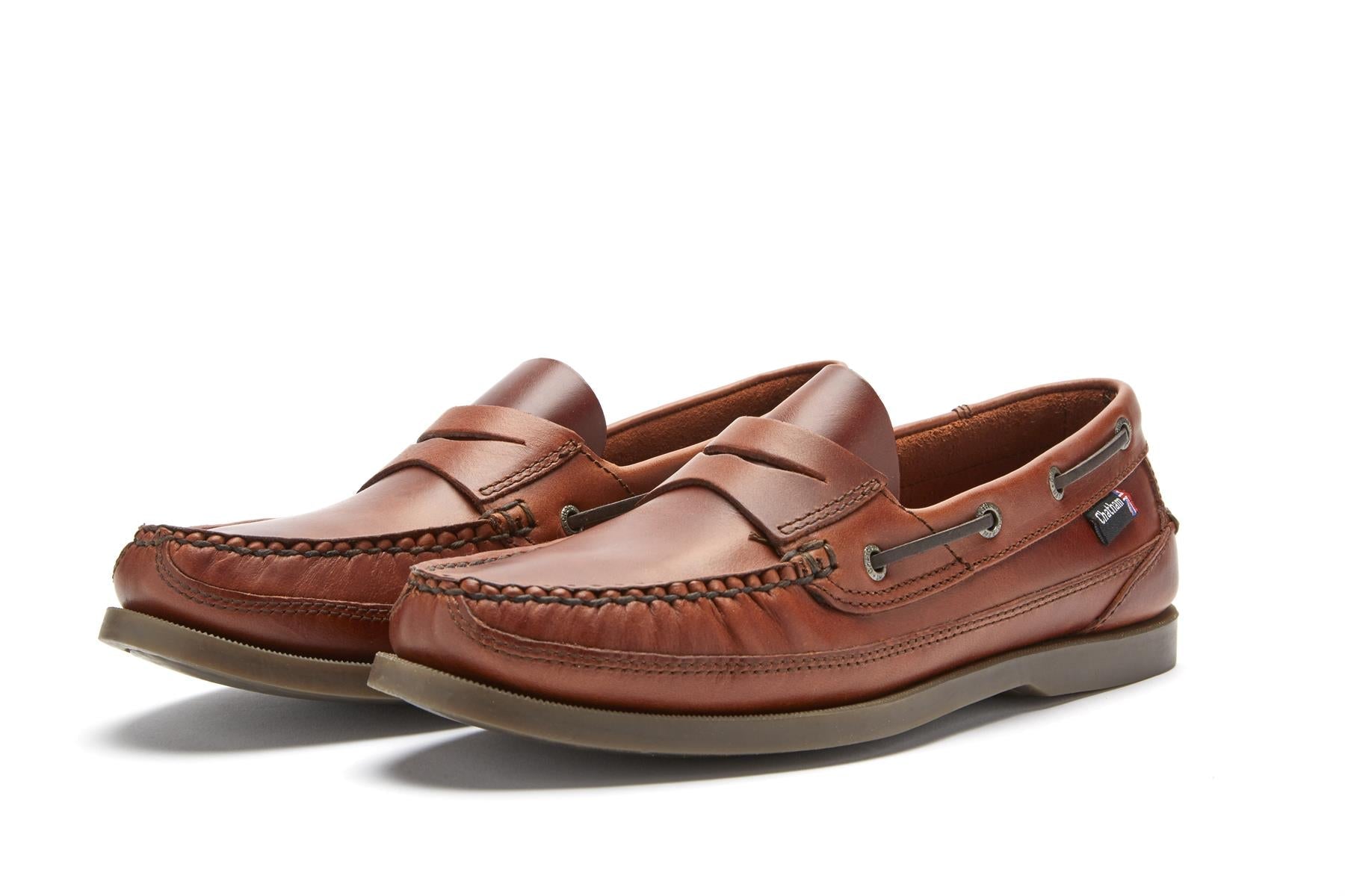 Chatham Mens Gaff II G2 Penny Loafer in Seahorse
