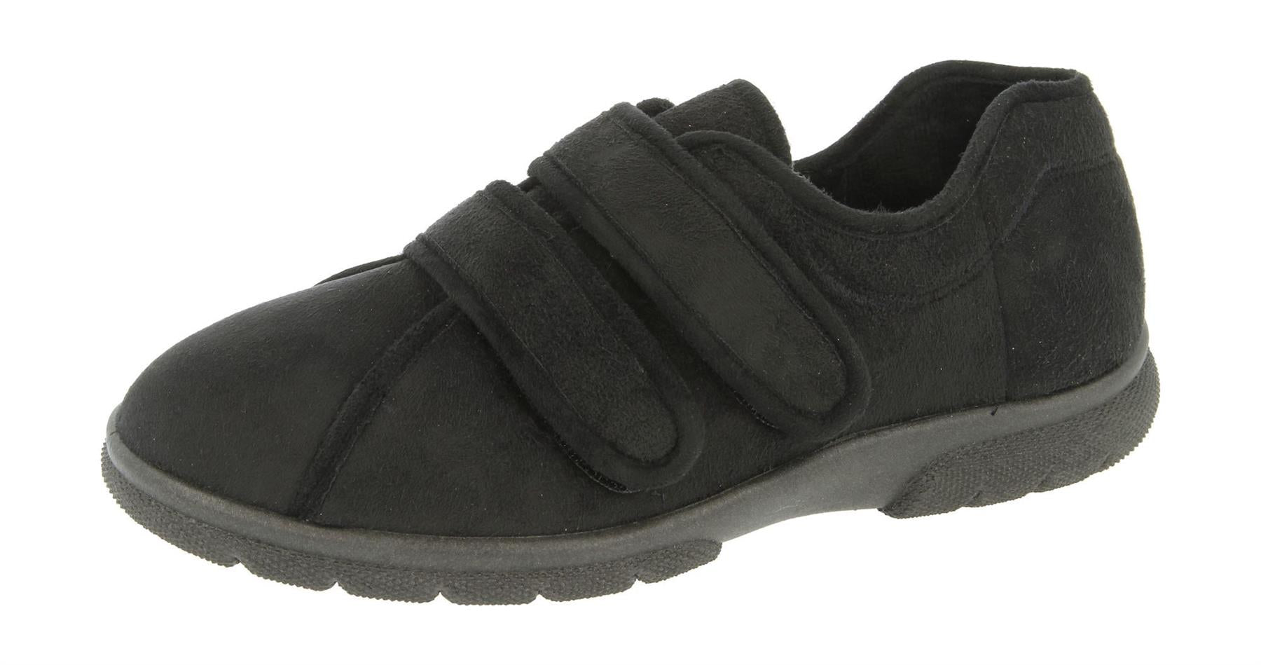 Men'S Slippers / House Shoes (Joseph)6V Wide Fit By Db Shoes in Black