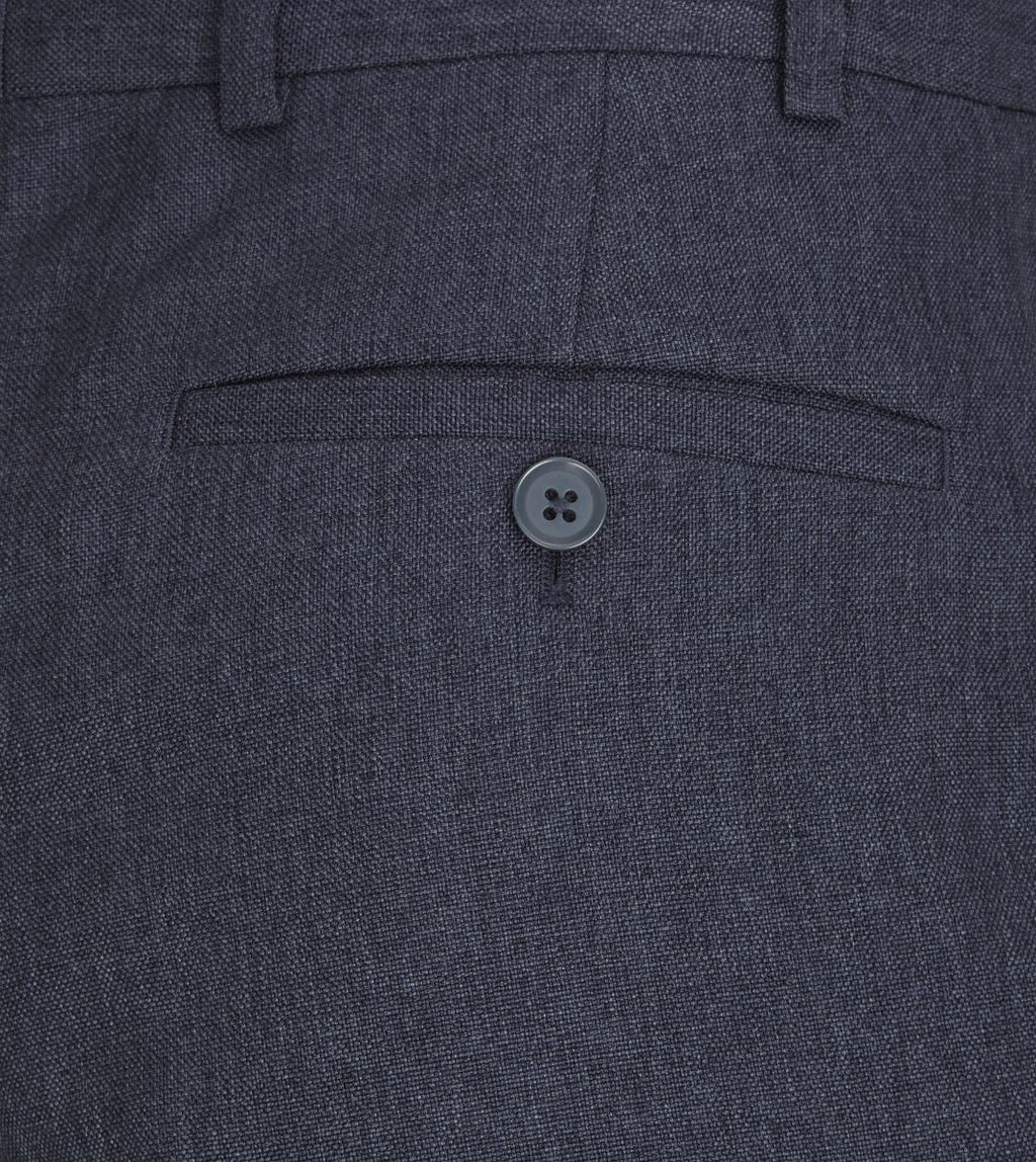 Skopes Brooklyn Regular Fit Trouser For Men in Airforce Blue, 32W to 48W