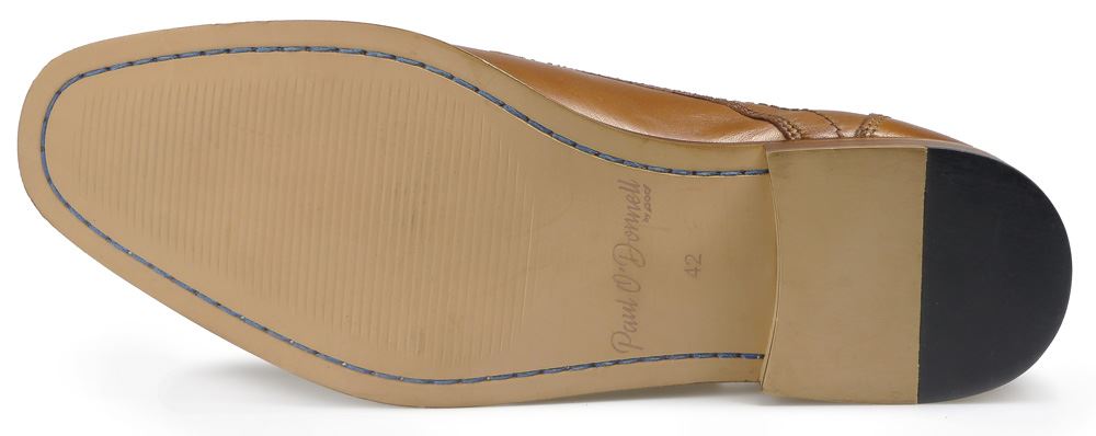 Paul O'Donnell Mens Lace Up Formal Shoe - Boston 2 Tan