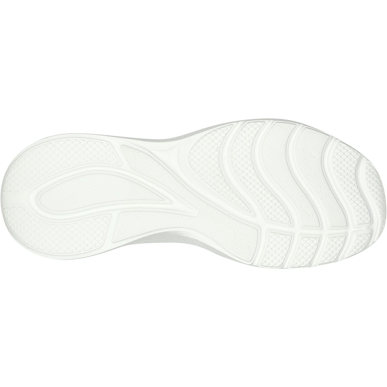 Skechers (GAR117470) Women's Bobs Squad Waves Shoes in Off White 3 to 8