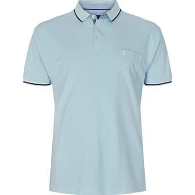 North 56*4 Men's Plus Size 100% Cotton Polo Shirt With Log On Chest (21143B) EUXXL-EU6XL, 4 Colours