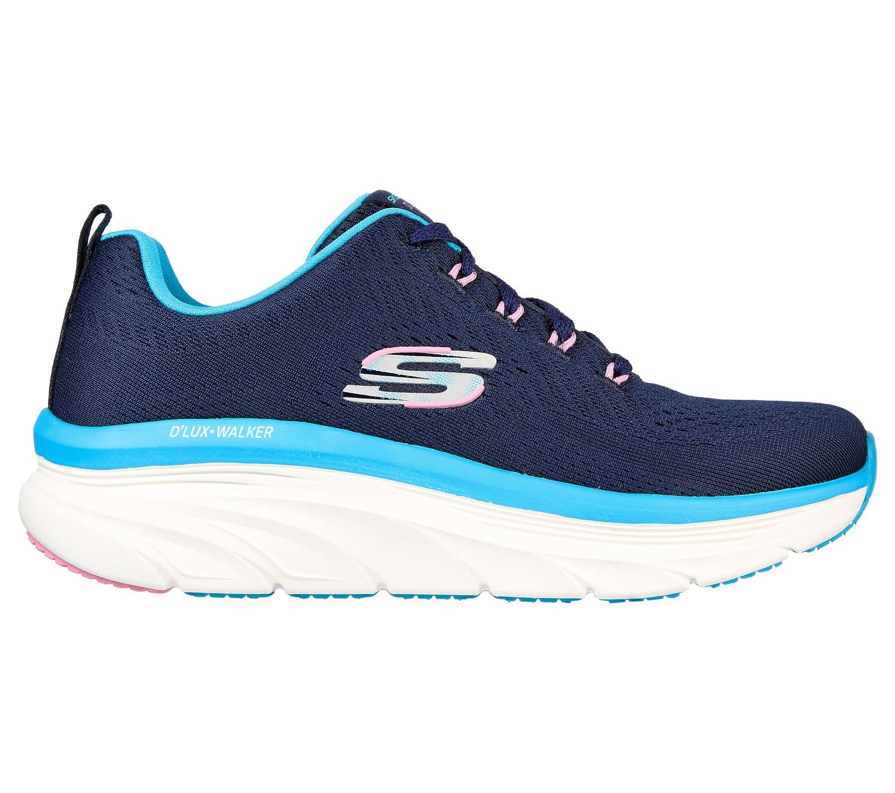 Skechers (149368) Women D'LUX WALKER-FRESH FINESSE Sneaker Shoes in Size UK4 to UK8