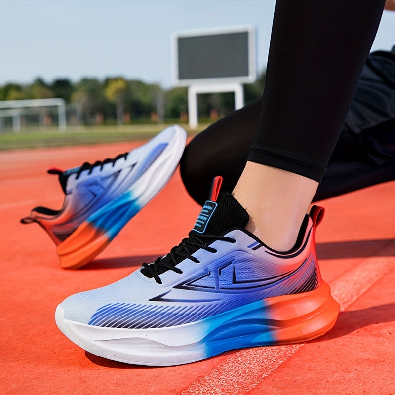 Men's Running Shoes, Lightweight And Slip-Resistant Sports Casual Footwear