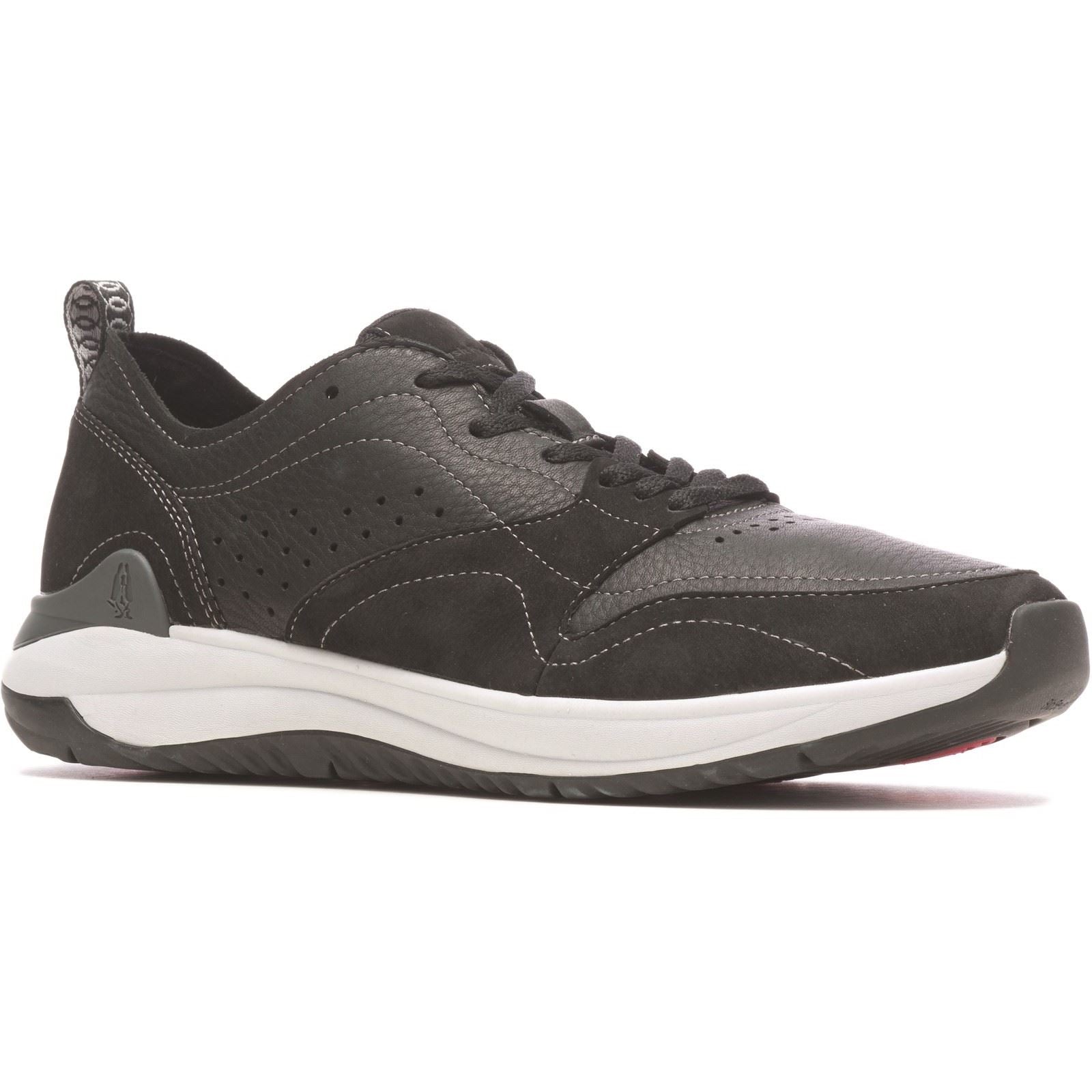 Hush Puppies Felix Perf Laces Mens Shoes in Black