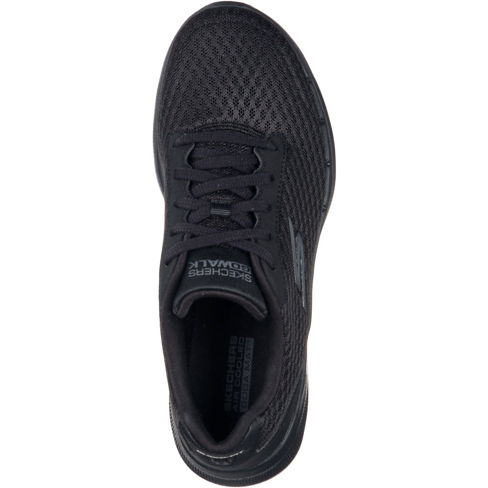 Skechers (GAR124514) Women's GOwalk 6 Iconic Vision Shoe in Black 3 to 8