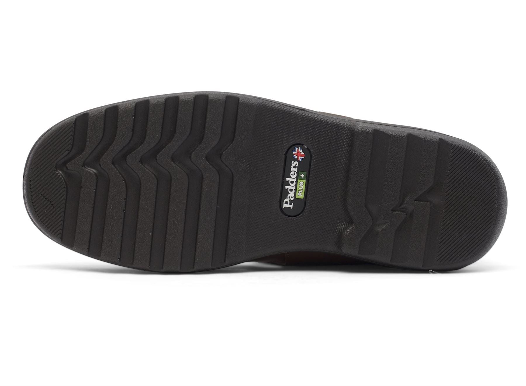 Padders Mens Dual Fit H/K Wide Leather Summer Shoes (Dawlish) in Tobacco