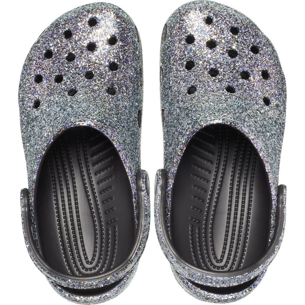 Crocs Unisex's Adult Classic Glitter Clog in 2 Colours, Sizes 4 to 8