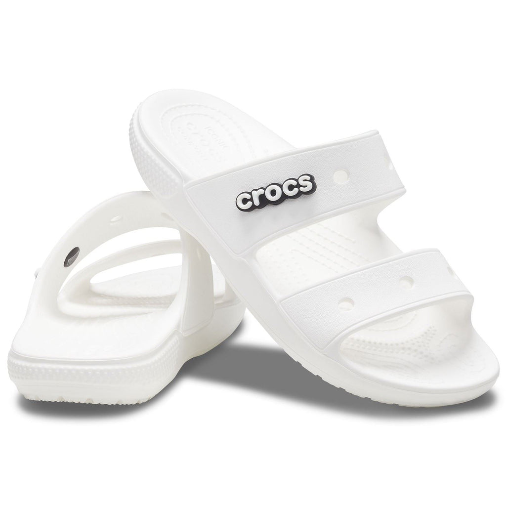 Crocs Unisex's Classic Tie Dye Two Strap Sandals Slide in 4 Colours, Sizes 3 to 8