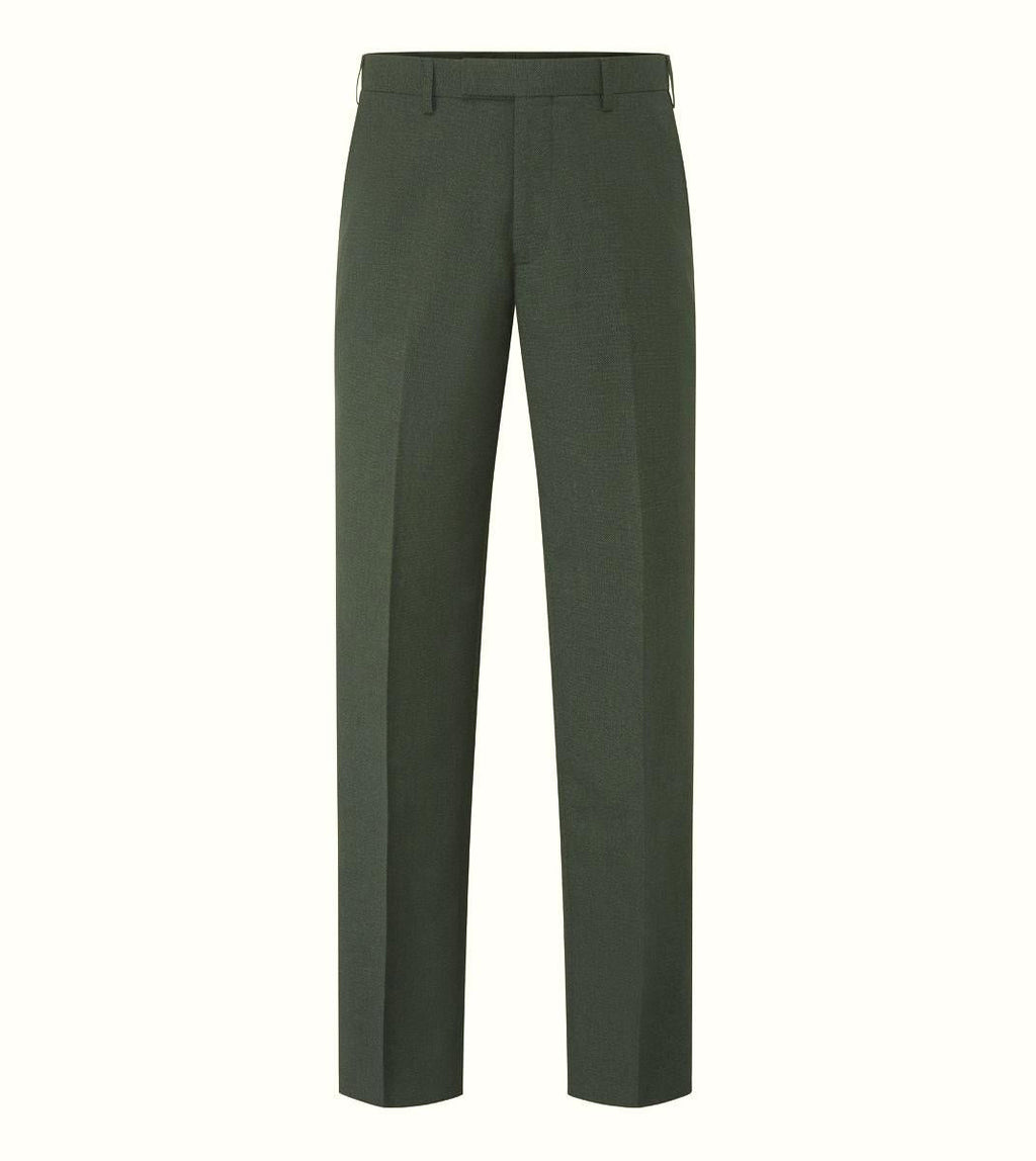 Skopes Harcourt Suit Trouser For Men's in Green, 28W to 52W