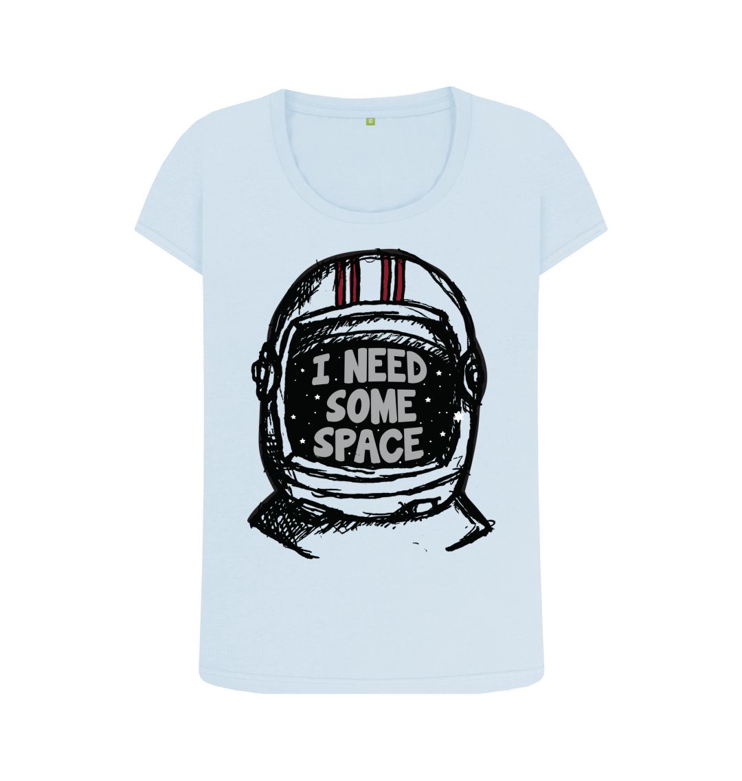 I Need Some Space Print Women T-Shirts