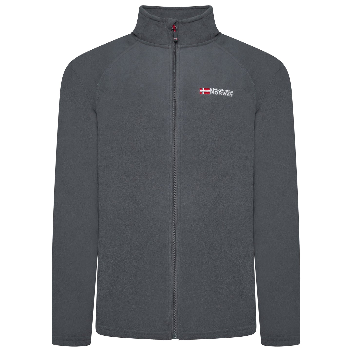 Geographical Norway Mens Fleece Jacket Full Zip Lightweight Warm Coat - QHA UK