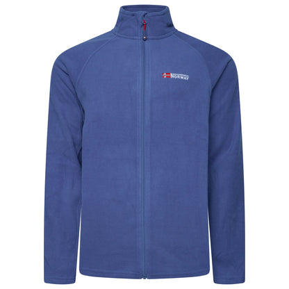 Geographical Norway Mens Fleece Jacket Full Zip Lightweight Warm Coat - QHA UK