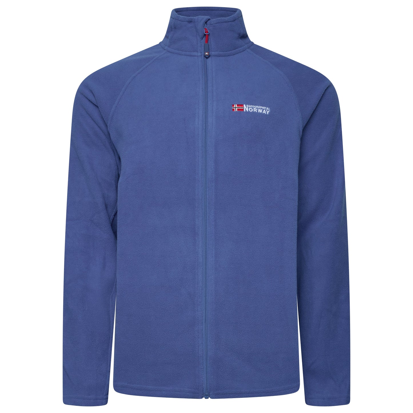 Geographical Norway Mens Fleece Jacket Full Zip Lightweight Warm Coat - QHA UK