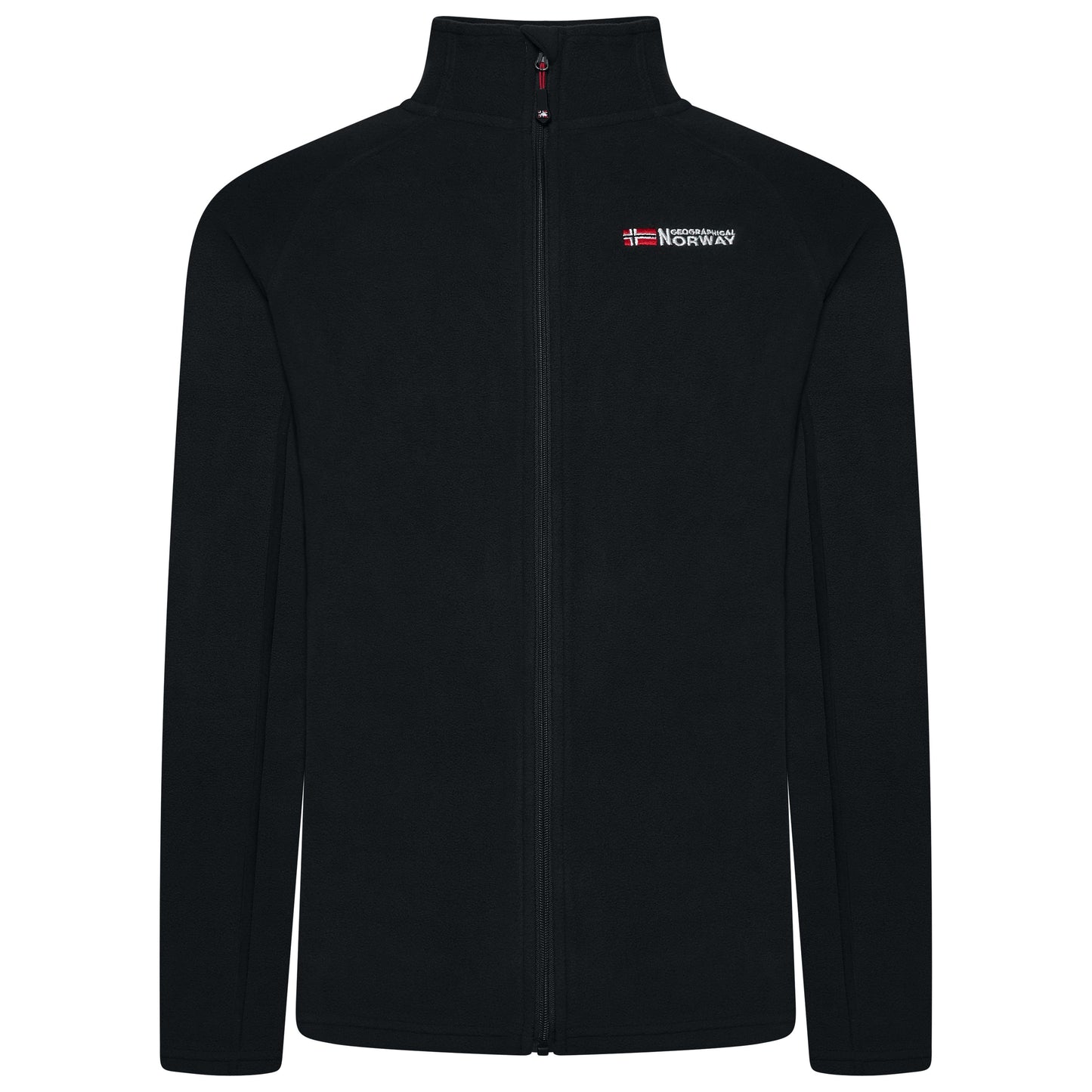 Geographical Norway Mens Fleece Jacket Full Zip Lightweight Warm Coat - QHA UK