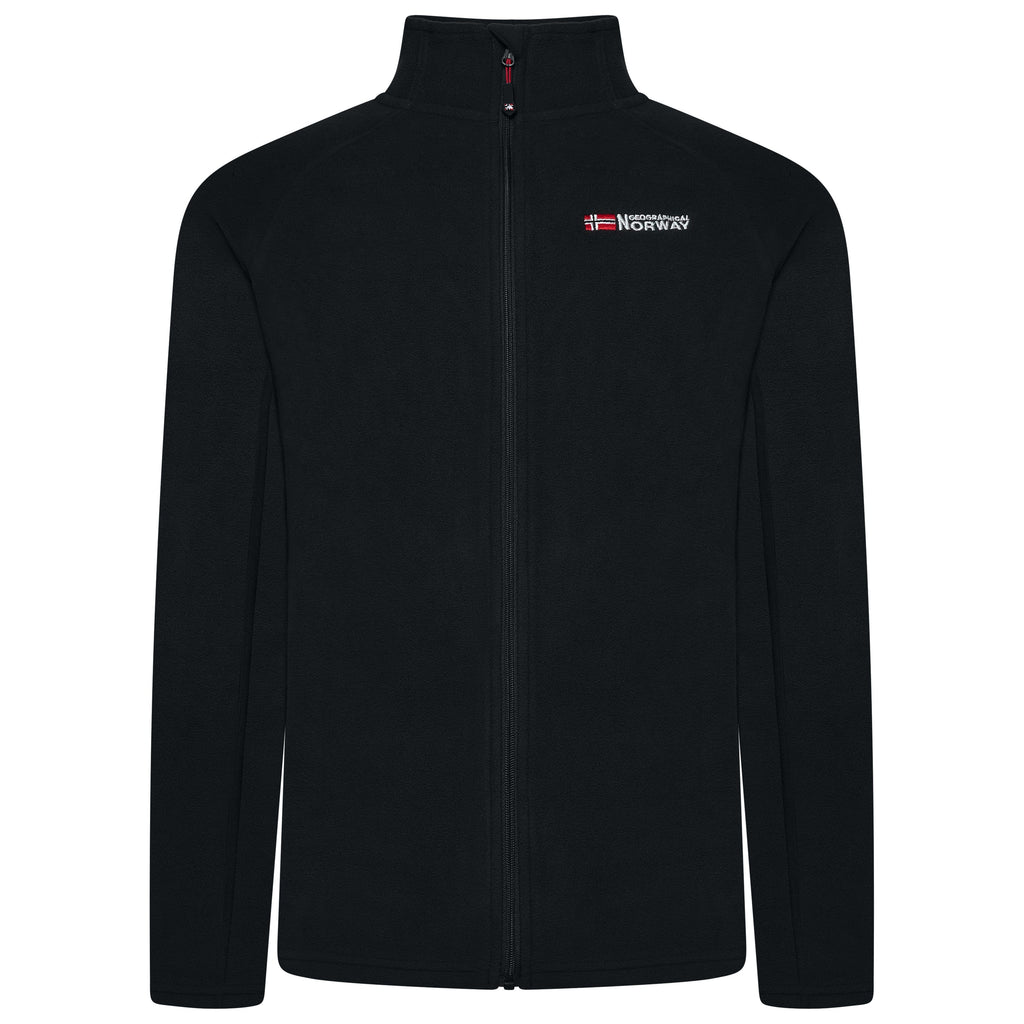 Geographical Norway Mens Fleece Jacket Full Zip Lightweight Warm Coat - QHA UK