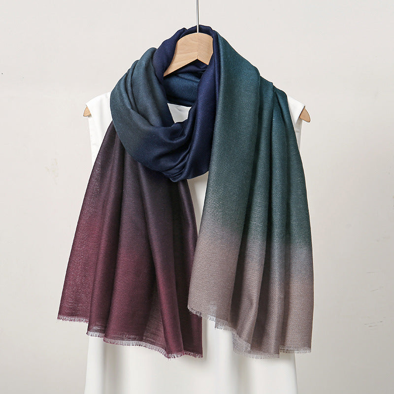 Gradient Summer Scarf
