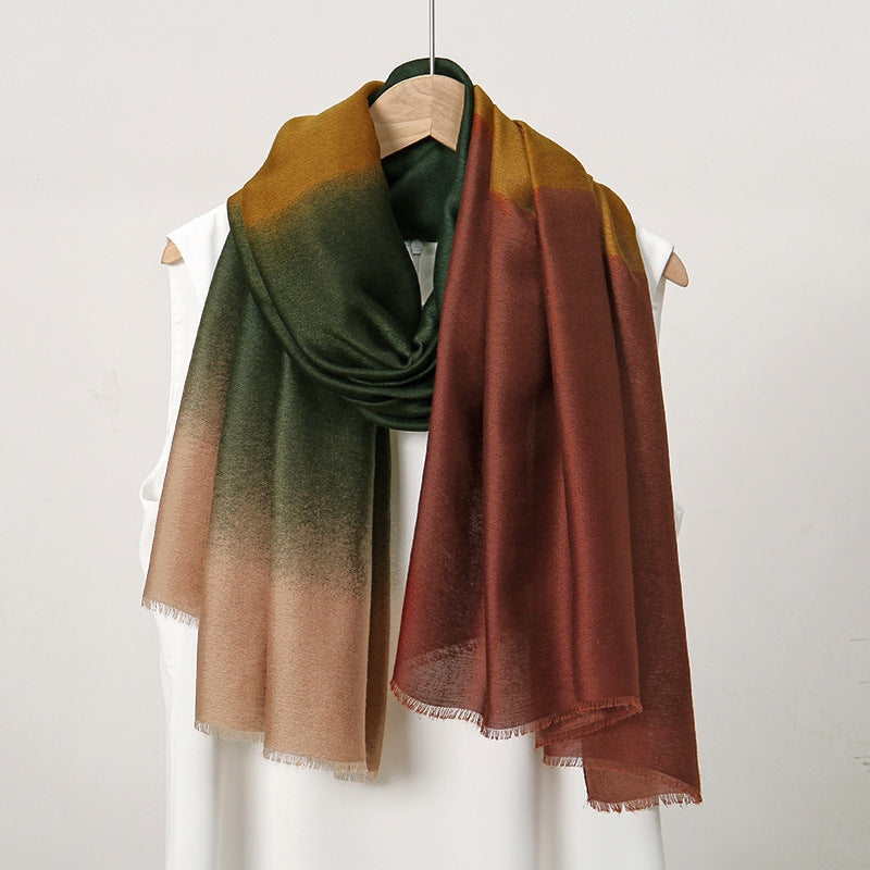 Gradient Summer Scarf