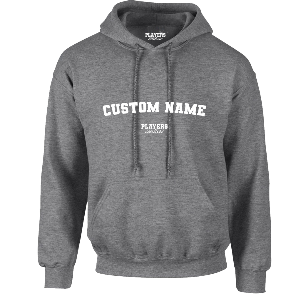 Grey Marl Custom Great Value Players Couture Men's Basic Hoodie