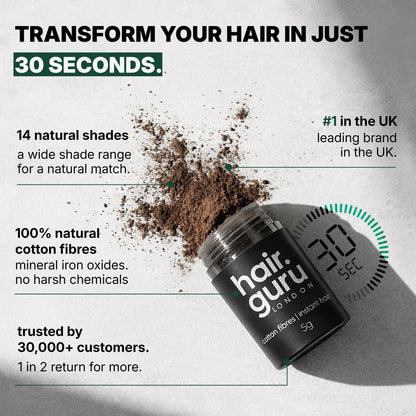 Sample Size Hair Fibres | 5g - QHA UK