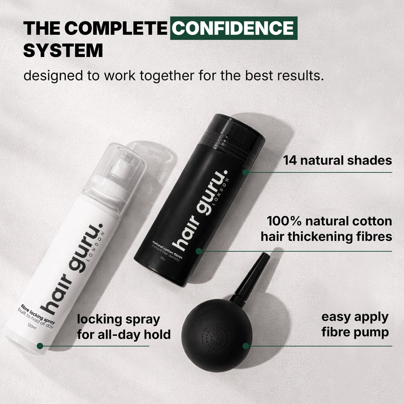 Hair Fibres Starter Set Bundle - QHA UK