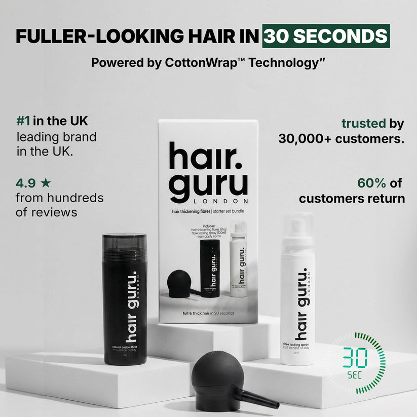 Hair Fibres Starter Set Bundle - QHA UK