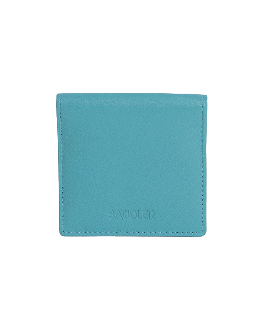 SADDLER POPPY Leather Square Mini Tray Purse