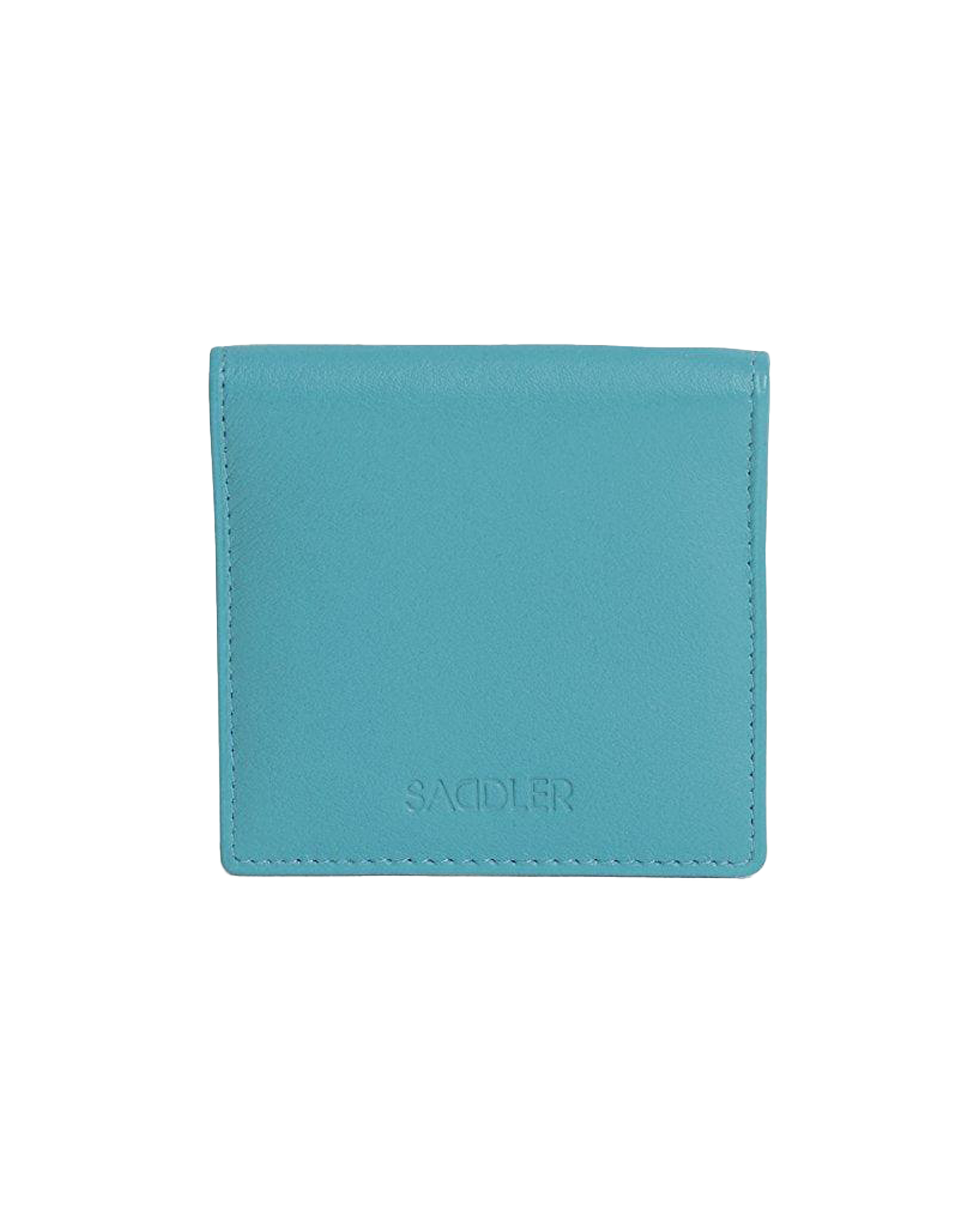 SADDLER POPPY Leather Square Mini Tray Purse