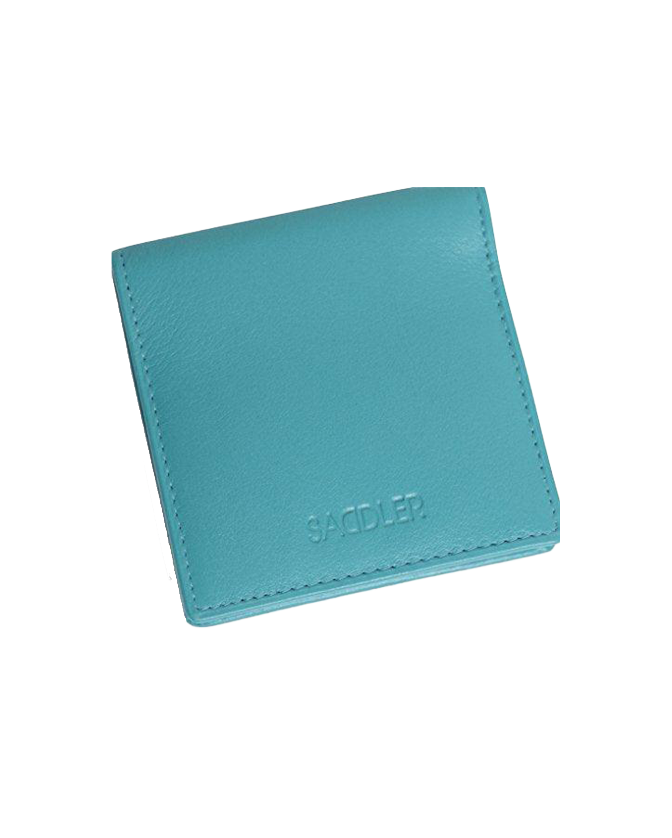 SADDLER POPPY Leather Square Mini Tray Purse