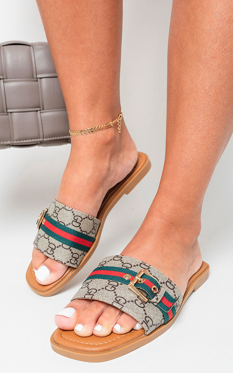 Open Toe Flat Sandals For Women