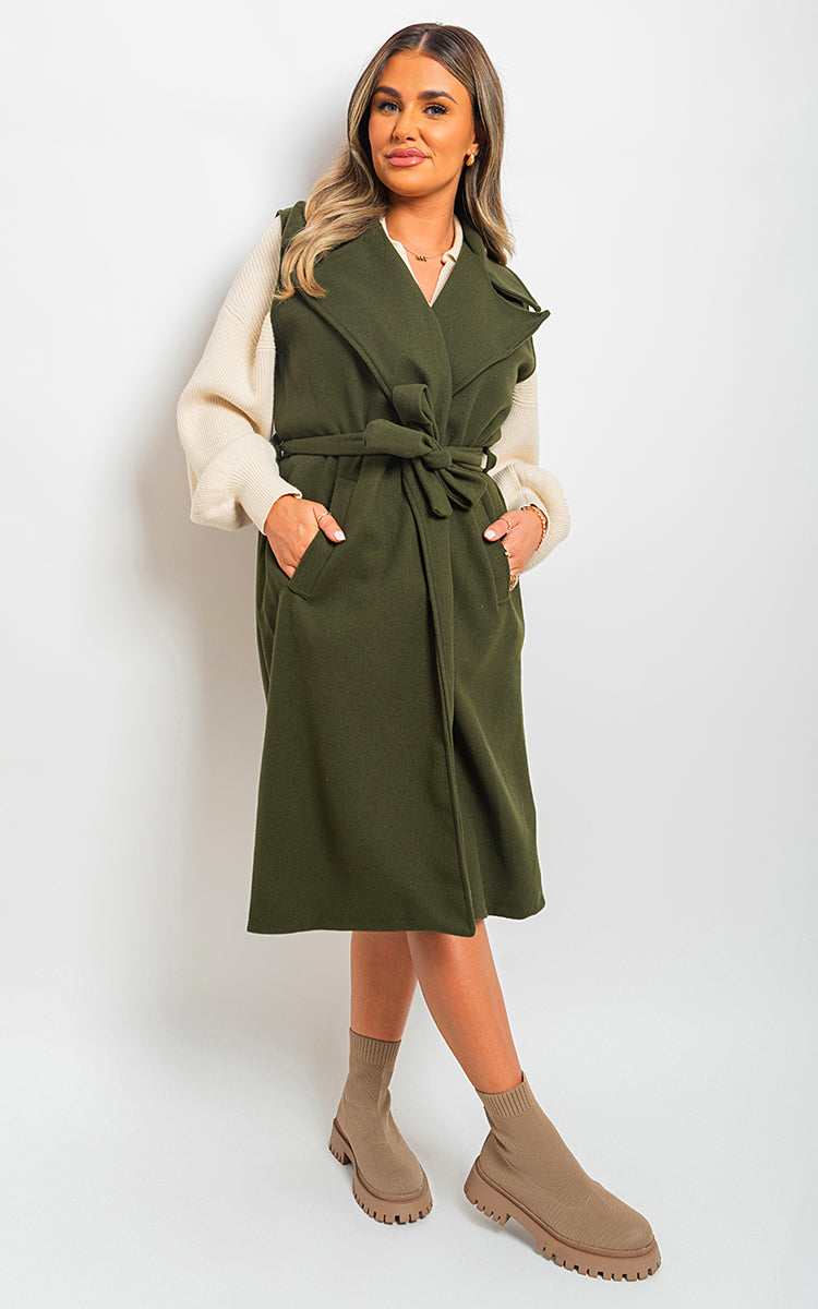 Chunky Knitted High Roll Neck Top Bottom Co-ord Set