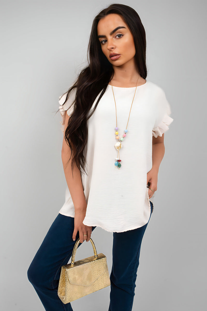 Oversized Top and Wide Leg Trousers Co-ord Set