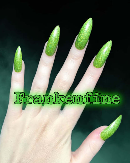 Radioactive Unicorn Frankenfine Nail Polish