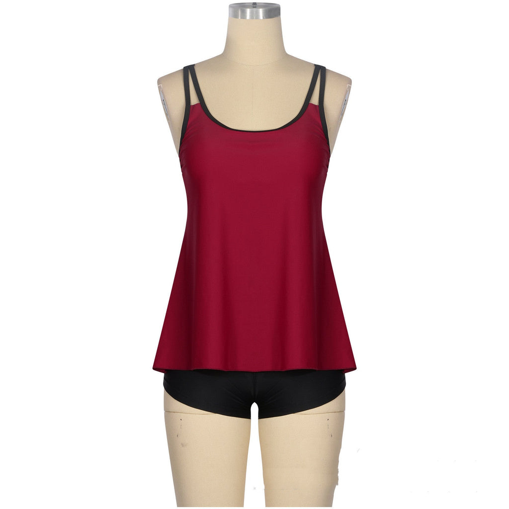 Ladies' Plus Size Split Swimwear