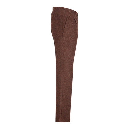 TruClothing Women's Tweed Suit – Blazer, Waistcoat & Trousers | Rust Brown