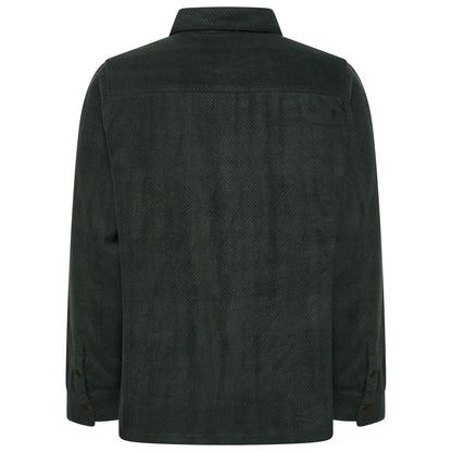 Laguna Mens Overshirt Jacket Brushed Warm Button Up Casual Shacket Coat - QHA UK