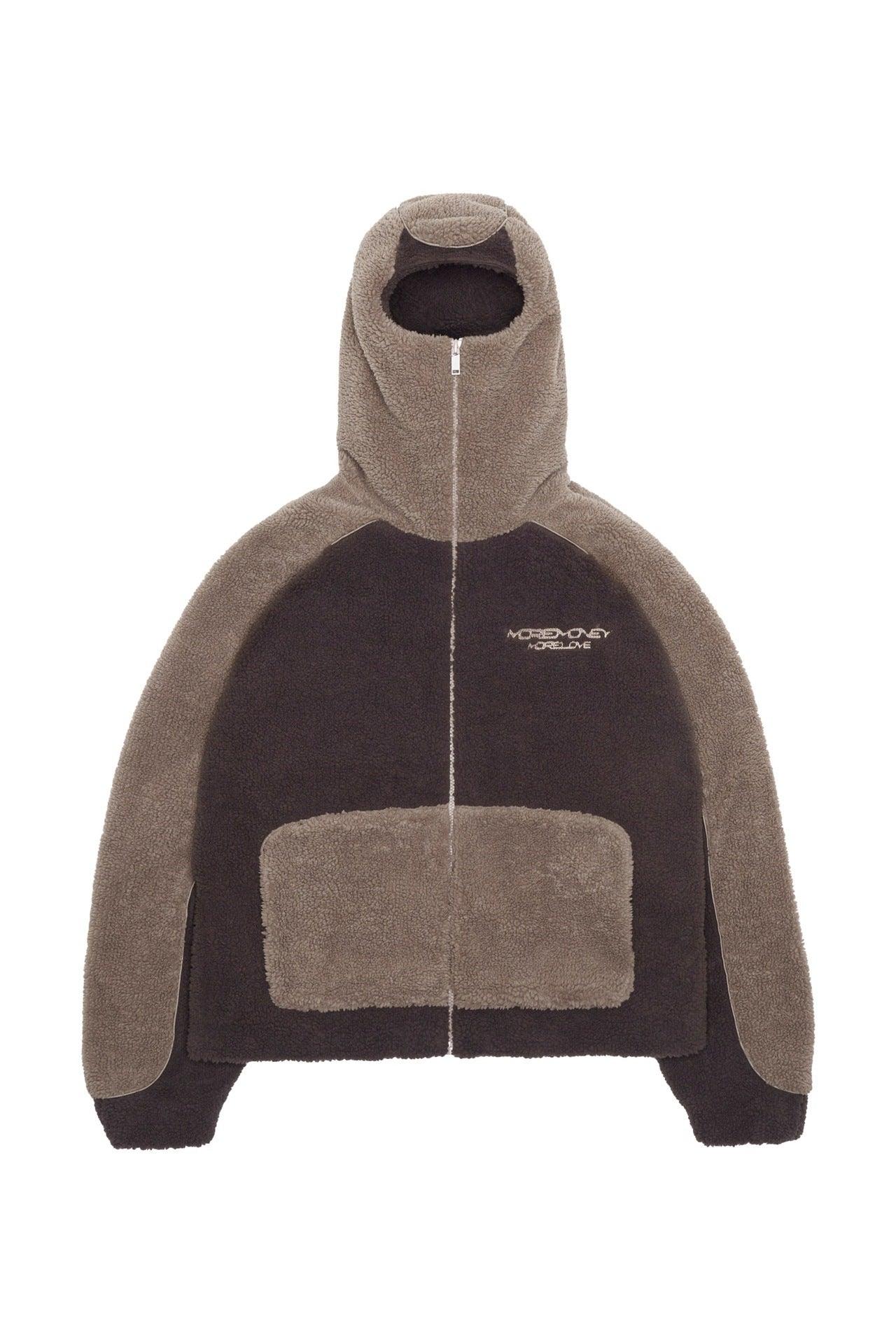 Lambswool Fashion Hoodie – Warm Loose-Fit Street Style Coat