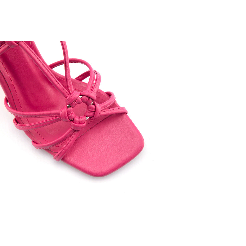 Fashion Attitude Women’s Strappy Block Heel Sandals – FAME23_SS3Y0603