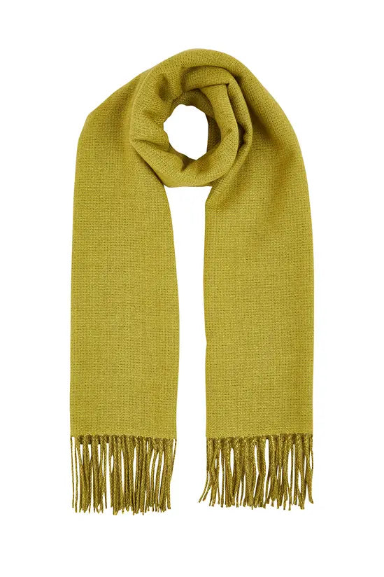Yumi Green Two Tone Scarf - QHA UK