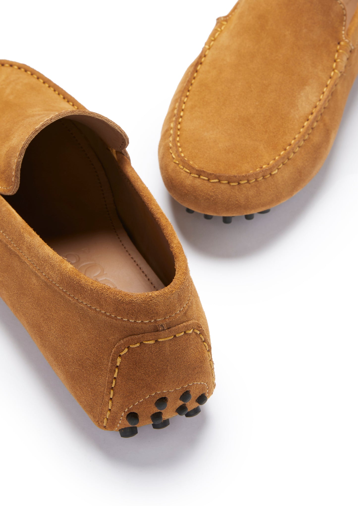 Driving Loafers, tobacco suede - QHA UK